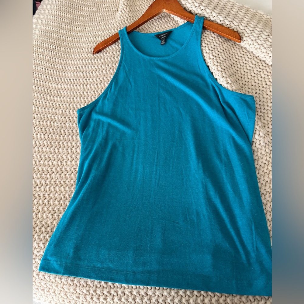 Banana Republic linen blend halter tank top size XL